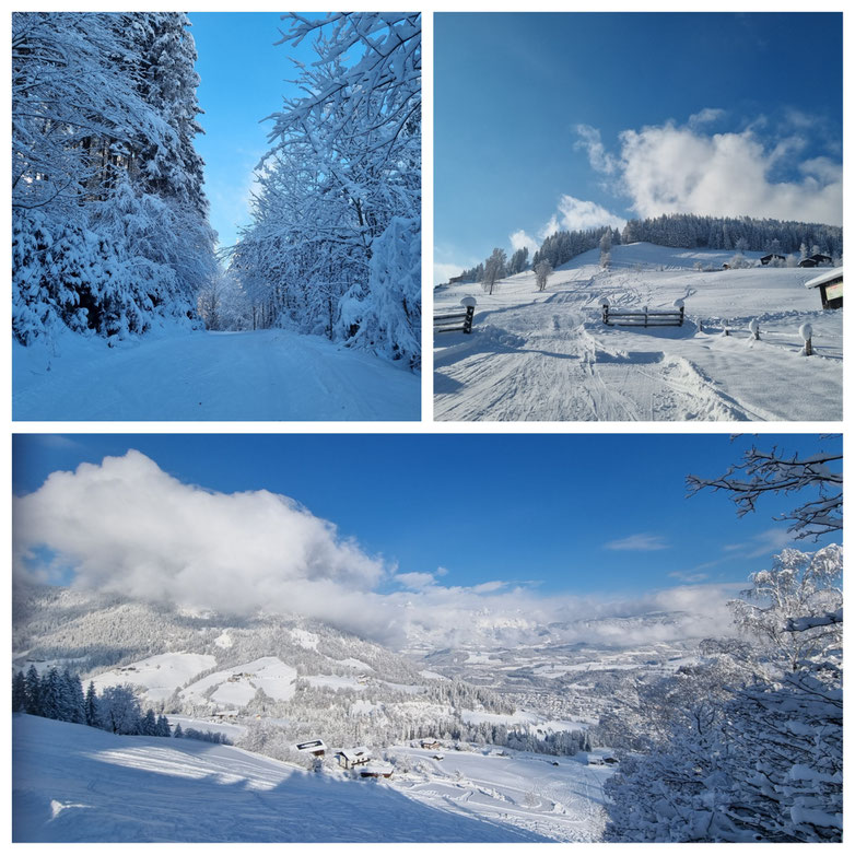 babebi-ontour.com, Hatschn&Haxln, durch ganz Österreich, Skitour, Abseitstour, Lawinensicher, Panorama, Bischofshofen, Mühlbach am Hochkönig, Arthurhaus, Schneeschuhwanderung,