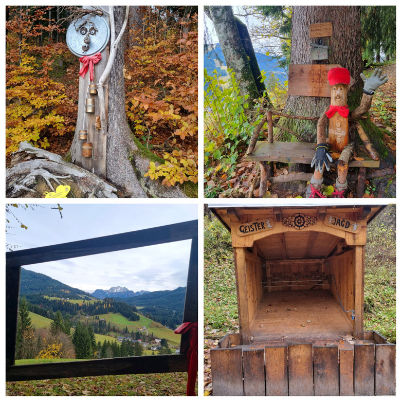  babebi-ontour.com, Hatschn&Haxln, durch ganz Österreich, Salzburger Land, Russbach am Paß Gschütt, Tennengau, Geisterwald, Familienwanderung, Schneckenwand, Herstwanderung, Rundwanderung