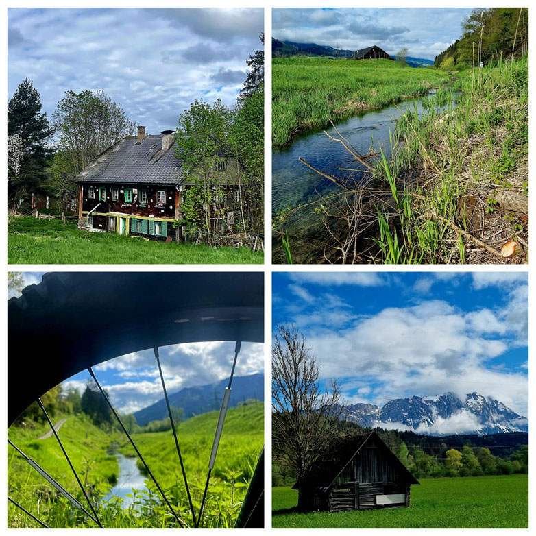 Steiermark, Radtour, babebi-ontour.com, Hatschn & Haxln, durch ganz Österreich, Ausseerland, Grundlsee, Ausseer See, Michaelaberg - Pruggern, Gröbming, Mitterberg - Sankt Martin, Sölk, Öblarn, Irdning - Donnersbachtal, Stainach - Pürgg, Bad MItterndorf, K