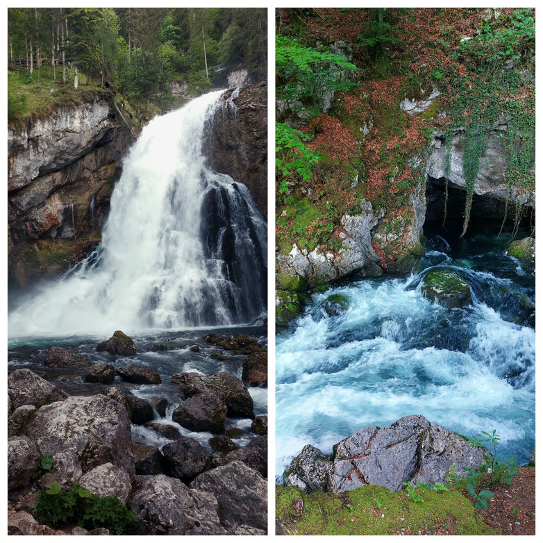 Radtour, Golling an der Salzach, Gollinger Wasserfall, Bluntautal, Wasserfall, See, Bergsee, Familientour,