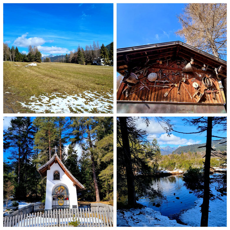 babebi-ontour.com, Hatschn&Haxln, durch ganz Österreich, Tirol, Seefled, Reith bei Seefeld, Telfs, Leutasch, Winterwanderung, Schneeschuhwanderung, Winter, Wildsee, Panorama, Apres Ski, Langlauf, Wandern, romantisch, Winterwald