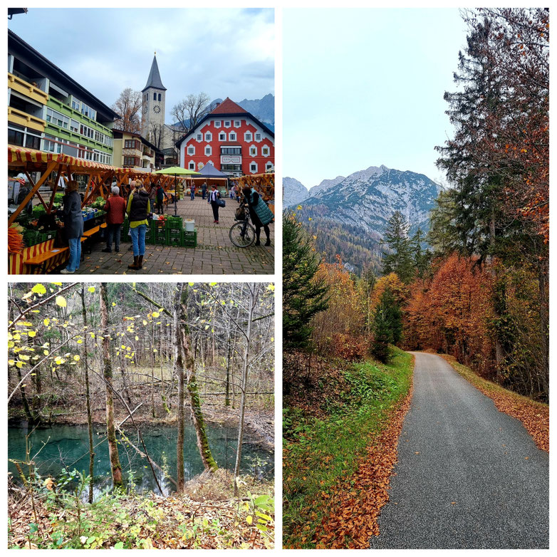 babebi-ontour.com, Hatschn & Haxln, durch ganz Österreich, Pinzgau, Flachgau, Saalfelden, Sankt Martin bei Lofer, Lofer, Unken, Wals Siezenheim, Radtour, Herbsttour, E-Bike Tour, Deutschland, Saalach, Saalachtal,