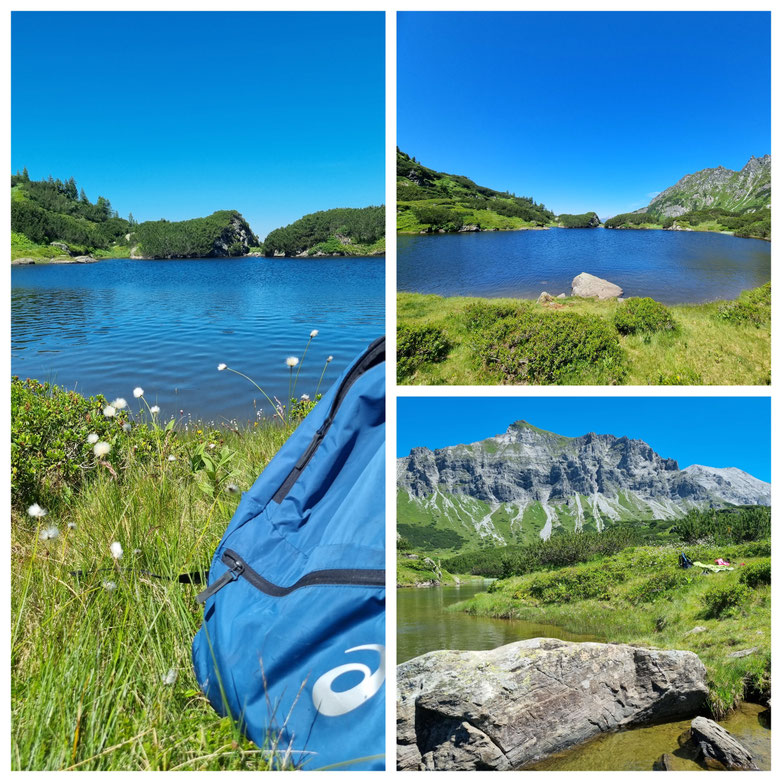 babebi-ontour, Hatschn&Haxln, durch ganz Österreich, Forstau, Wanderung, Vögei Alm, Oberhütte am See, Schwarzsee, Brotrindl, Steirische Kalkspitze, Natur pur, Almröserl,