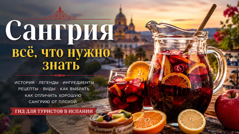 Сангрия - всё, что нужно знать туристу о знаменитом испанском напитке