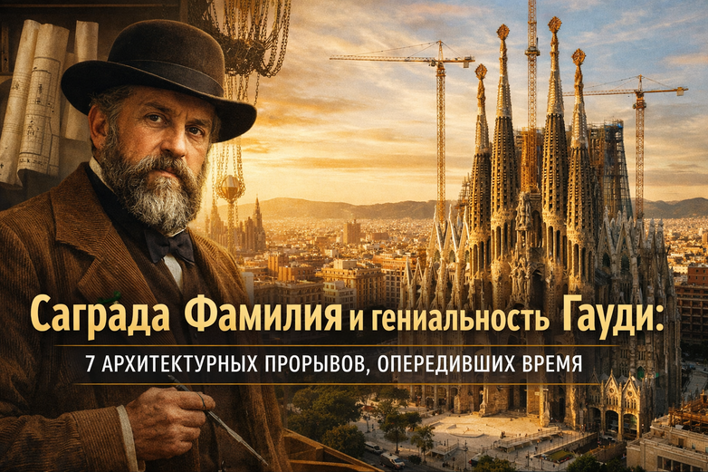 Гауди и гениальность Саграда Фамилия
