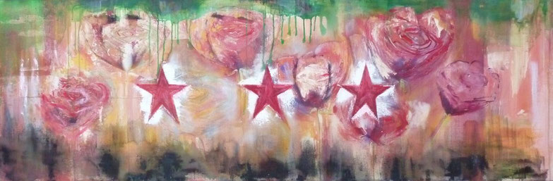 Syrian Roses (1.5m by 50cm)