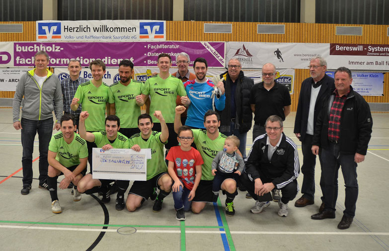 Sieger mit 4:3 gegen den FSV Jägersburg  - die SG Ballweiler-W.-Wolfersheim