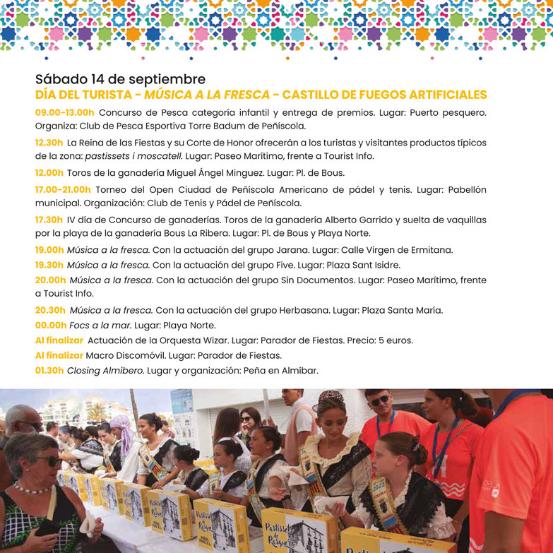 Programa de las Fiestas de Peñíscola