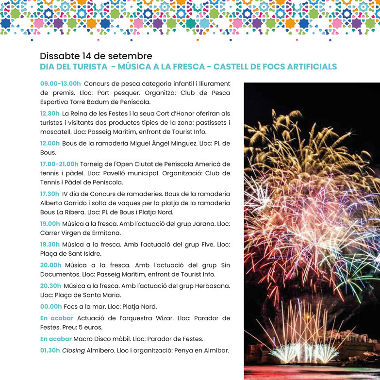 Programa de las Fiestas de Peñíscola