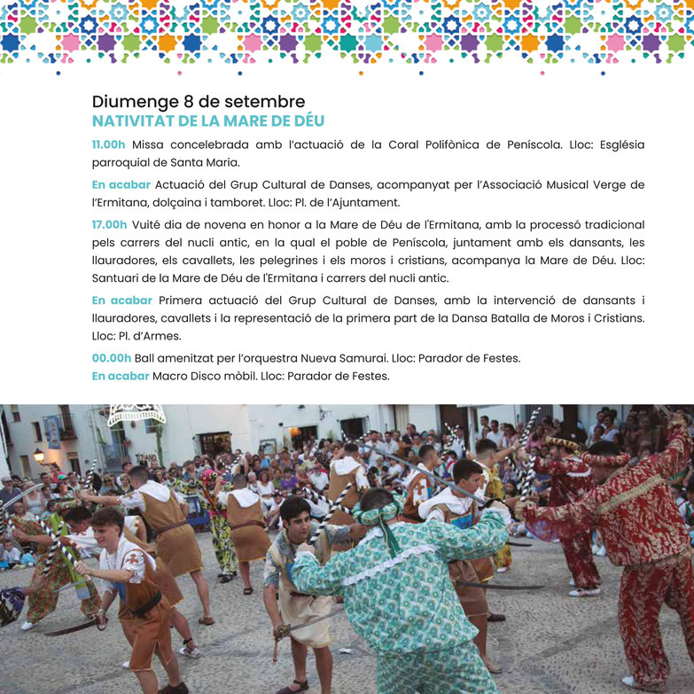 Programa de las Fiestas de Peñíscola