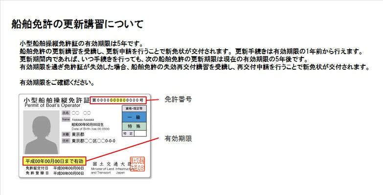 marine-license-osaka ページ！