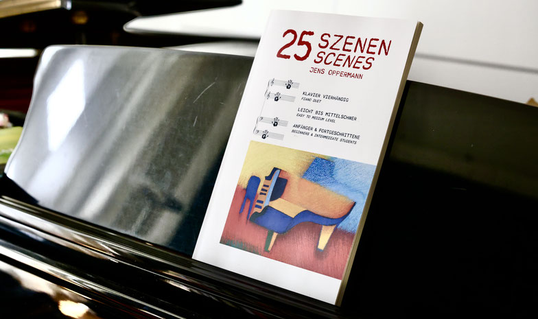 Jens Oppermann Klavier vierhändig, Klavierduett, piano four-hands, piano duet
