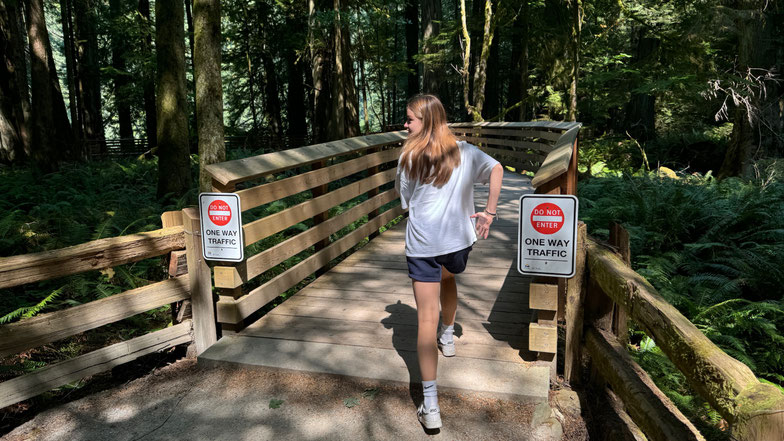 Louisa als Geisterläufer