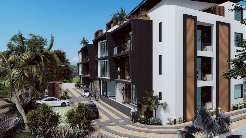 WEST WAVES nouvelle résidence d'appartements luxe vue mer à flic en Flac par JINVESTY ILE MAURICE