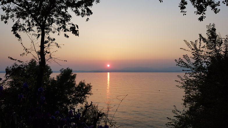 Camping Fosallta Italien Gardasee Lago di Garda Italia sunset wolf78-overland.ch