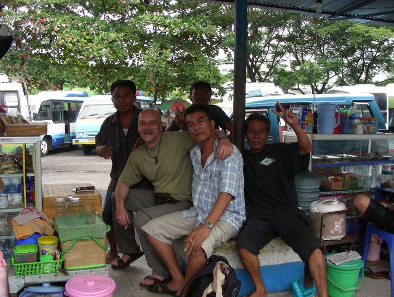 Busbahnhof in Manado - von hier gings Richtung Nationalpark Tangkoko