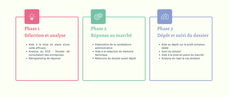 détail assistance appel d'offre marché public