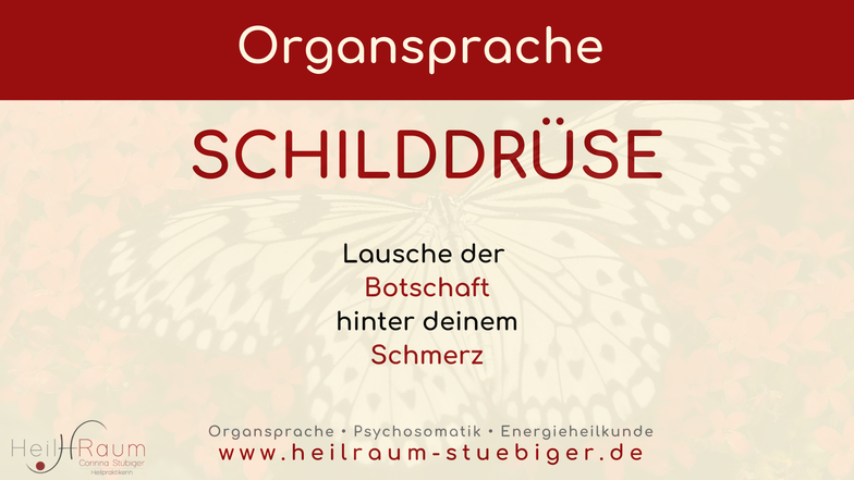 Organsprache Schilddrüse, Schilddrüse und Psyche