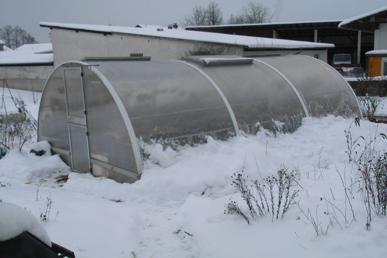 Warmhaus im Winter