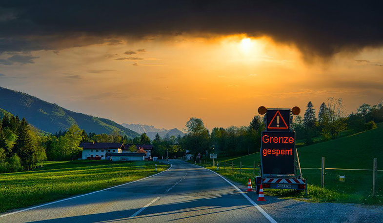 Grenze Österreich gesperrt Lockdown