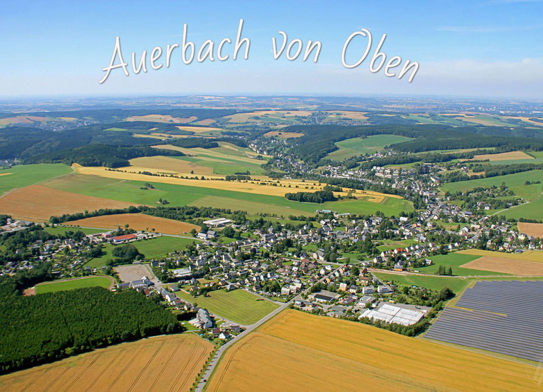 Luftaufnahmen Fotografie Auerbach von Oben 