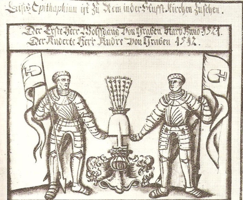 Wolfgang von Graben und Andre von Graben, Herren von Kornberg