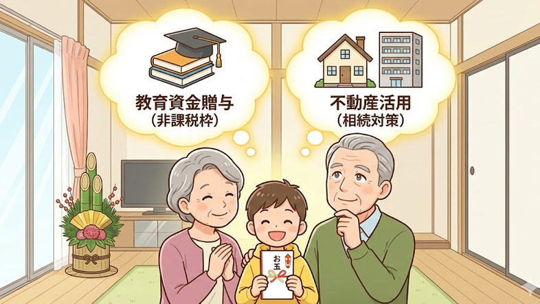 現金で渡す?それとも家?AFPが教える「孫への残し方」