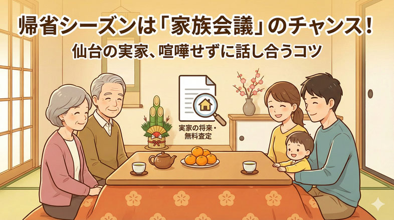 家族会議で実家のことを喧嘩せずに話し合うコツ