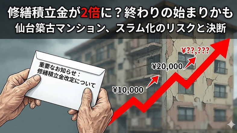 売るなら「大規模修繕」の前?後?建築士の判断基準