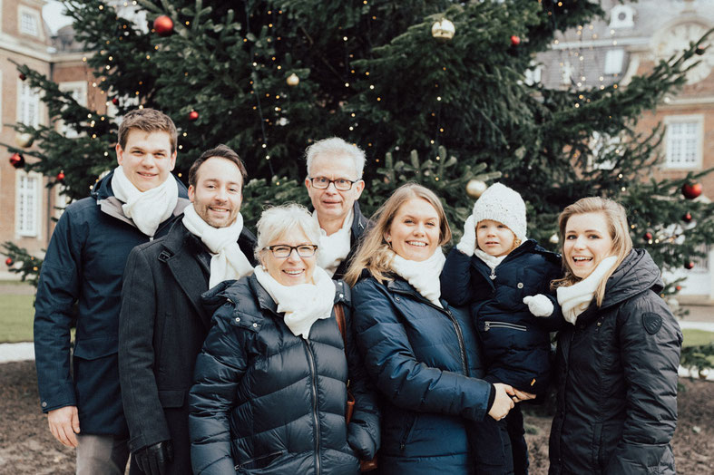 Familienshooting im winterlichen Nordkirchen