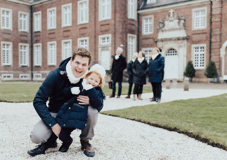 Familienshooting im winterlichen Nordkirchen