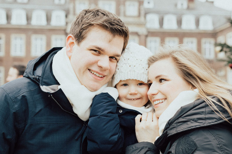 Familienshooting im winterlichen Nordkirchen