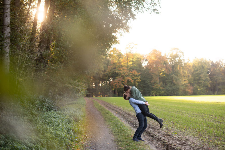 Paarshooting in den Baumbergen bei Nottuln - Janine Piontek Fotografie Lüdinghausen