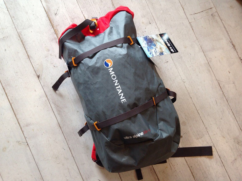 MONTANE（モンテイン）ULTRA ALPINE 38+5L BACKPACK　￥24,840（税込）