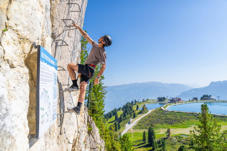 Klettersteig am Penken - Bild Mayrhofner Bergbahnen