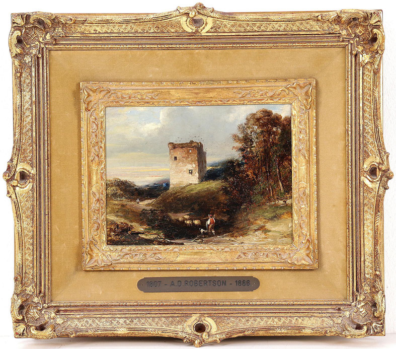 te_koop_een_landschaps_schilderij_van_de_engelse_kunstschilder_alexander_duff_robertson_1807-1886