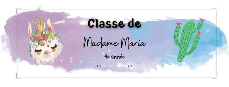 Classe de Maria