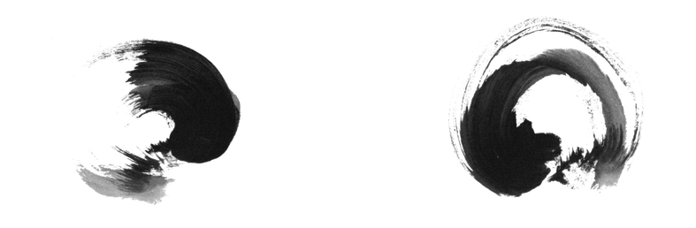 Tuschezeichnung von Chanyuan Zhao zu Parallel Universum