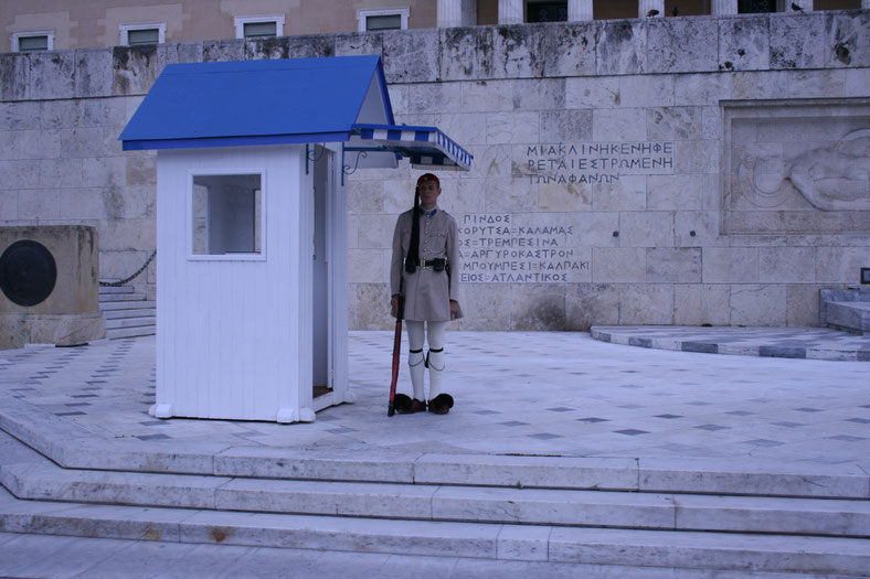 Athens Greece ofpenguinsandelephants of penguins and elephants Syntagma Square