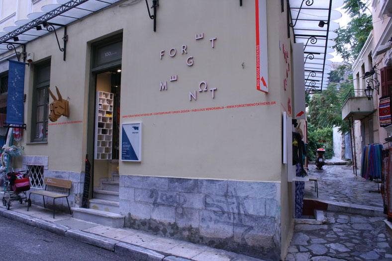 Athens Greece shop souvenirs Forget me not ofpenguinsandelephants