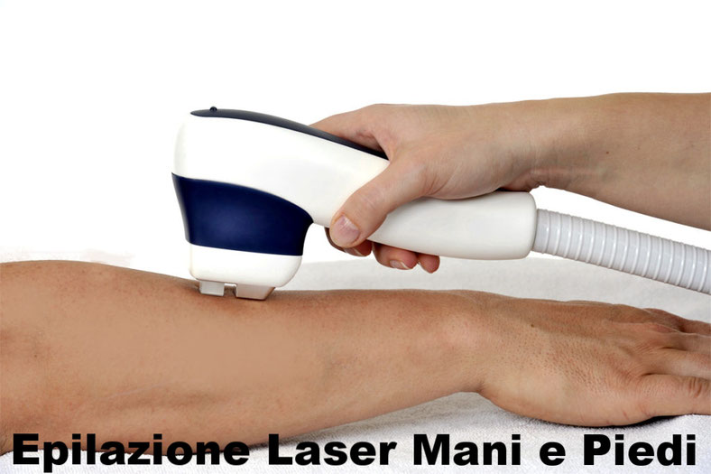 Epilazione Laser Mani e Piedi uomo 