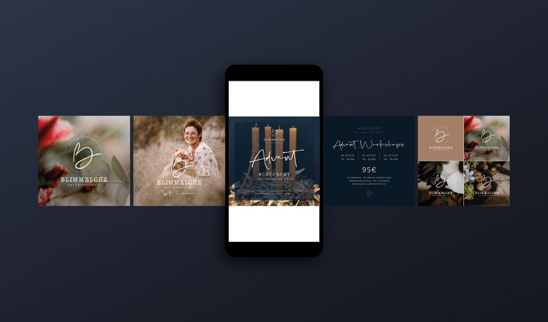 Blimmelche, Kirchheimbolanden // Social Media Design
