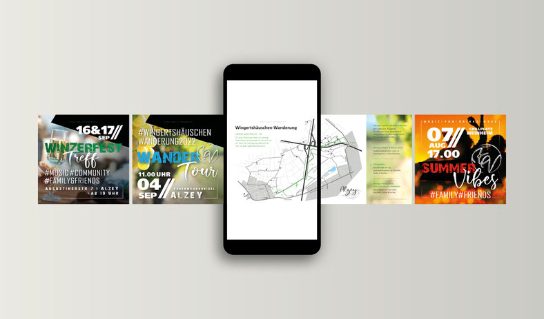 Eventa e.V., Alzey // Social Media Design