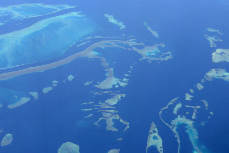 Reefs and channels