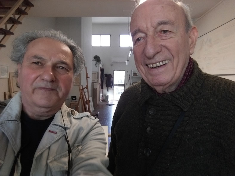 con Riccardo Guarneri. 2019