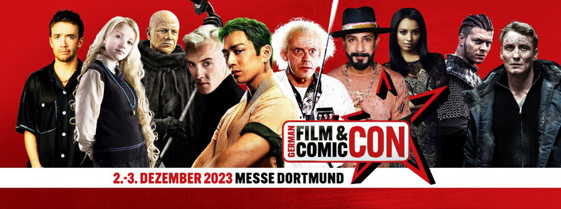 German Film und Comic Con, Messe Dortmund, 2. und 3. Dezember 2023