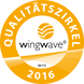 Wingwave-Qualitätszirkel-Siegel für Gerhard Neustädter für das Jahr 2016. Eine wichtige Voraussetzung, um die Gültigkeit meiner ISO-EN9001-Zertifikate sicherzustellen.