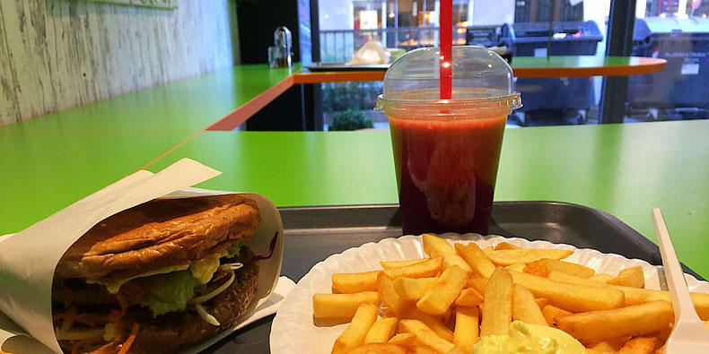 vegan cheeseburger menu green point zagreb croatia