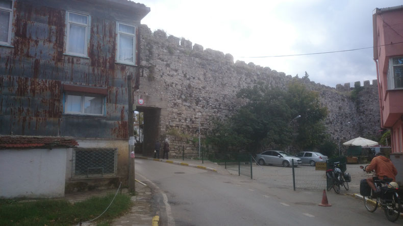 Les remparts byzantin de Sinop 