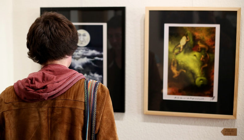 Kunstwerke bewusst betrachten, am besten in echt ©Tonic Picturesque